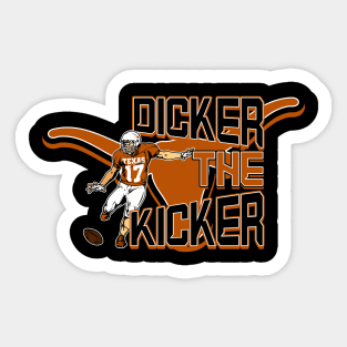 Dicker The Kicker Sticker
